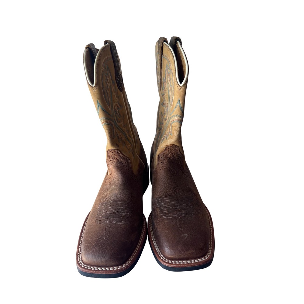 ARIAT MEN'S QUICKDRAW 11" WESTERN PERFORMANCE BOOTS - BROAD SQUARE TOE size 8D